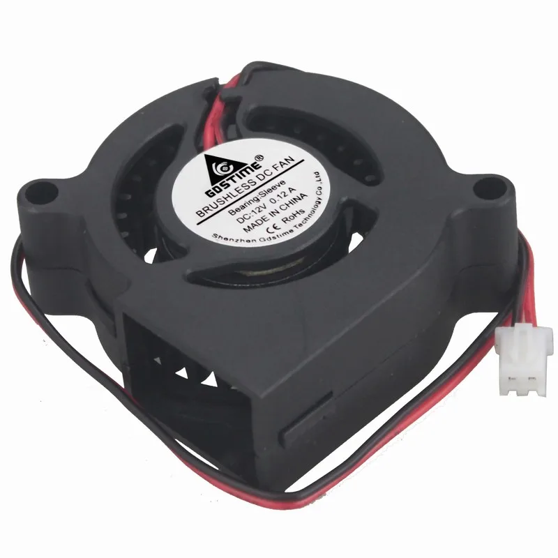 2 шт. вентилятор для процессора Gdstime 50 х20 мм 12 в пост. Тока 5020 с|cooler cooling fan|cooler fancooler