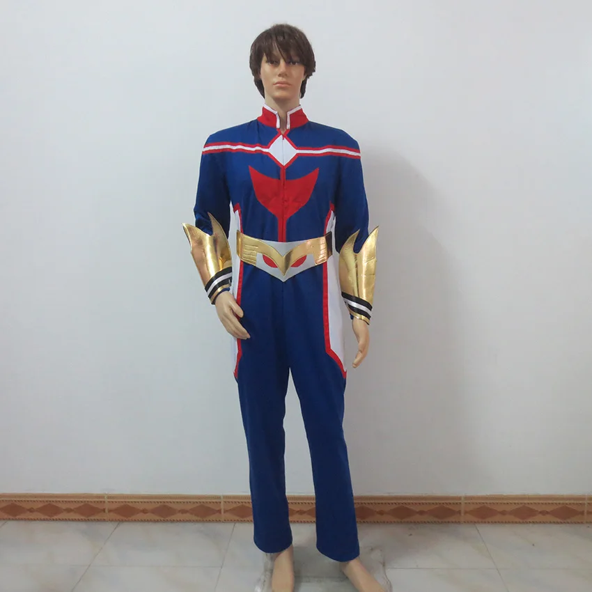 Костюм All Might для косплея AllMight униформа Хэллоуина Рождественской вечеринки