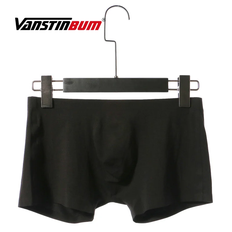 VANSTINBUM мягкие дышащие боксер сексуальное нижнее белье мужские боксерские шорты трусы с отдельной секцией для пениса с низкой посадкой Slip Cuecas Мужские трусы