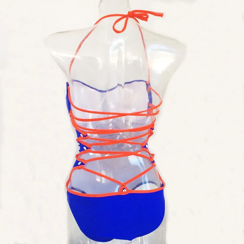 Купальник женский бандажный с пуш-апом | Спорт и развлечения