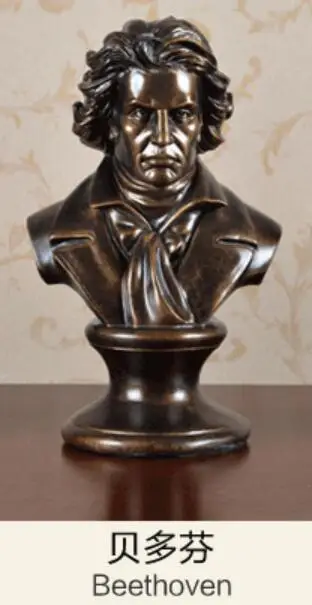 Beethoven представлял музыканта статуэтка Моцарта борец пианино для людей поделки из
