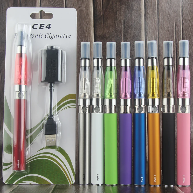 Электронная сигарета Vapor eGo CE4 Kit атомайзер 1 6 мл батарея 1100 мАч в блистерной