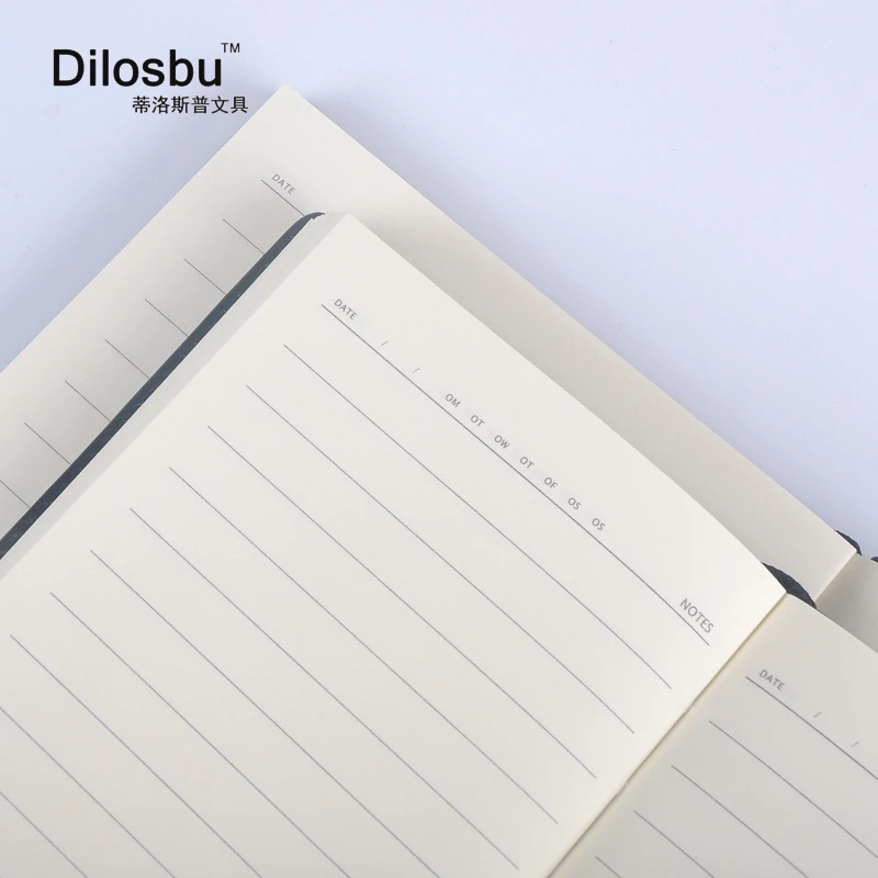 Кожаная обложка для блокнота Dilosbu блокнот формата A5 ежедневника планировщик