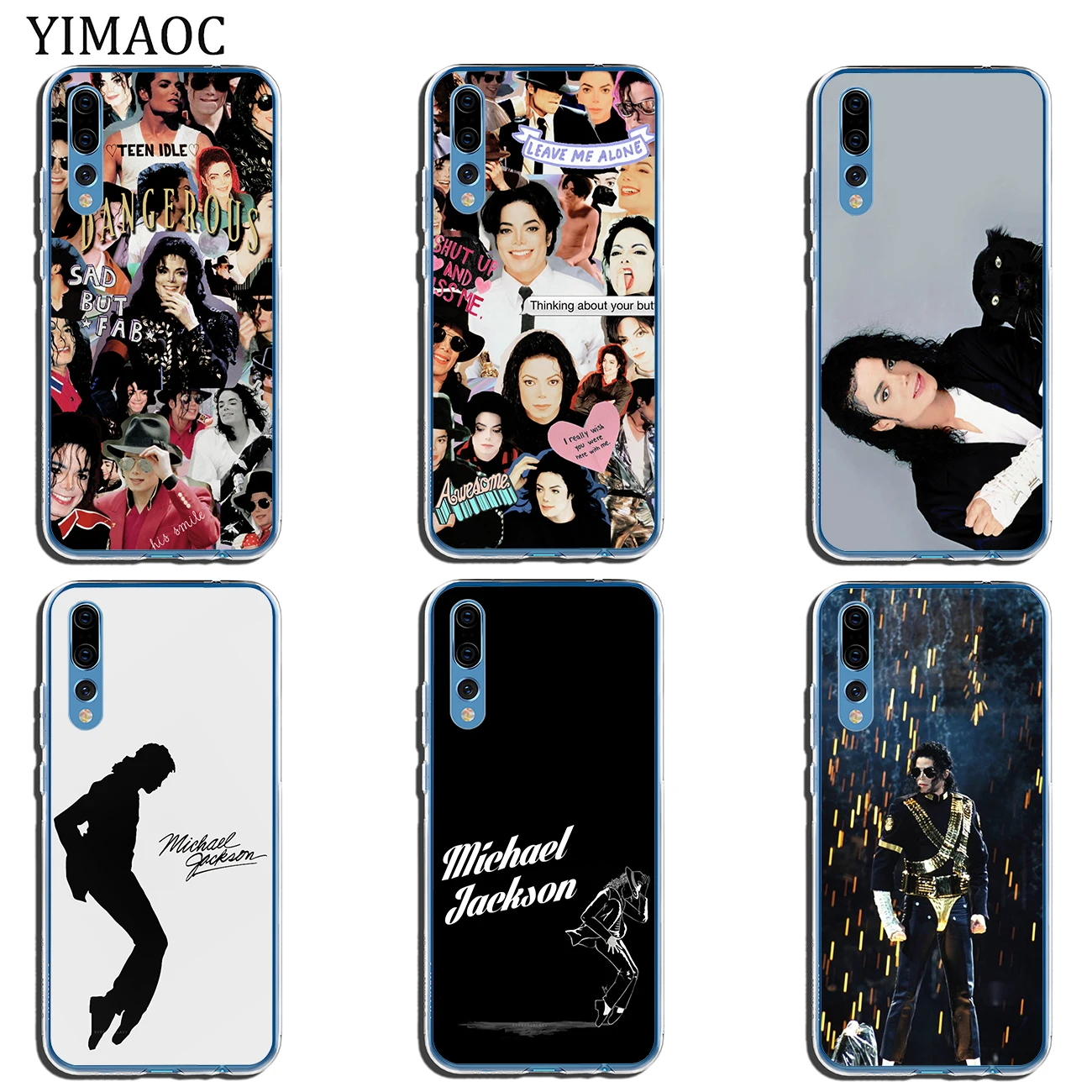 Мягкий силиконовый чехол для телефона YIMAOC michael jackson Huawei P30 P20 Pro P10 P9 P8 Lite 2016 2017 P smart Z