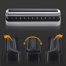 Автомобильная парковочная карта наклейка с номером телефона