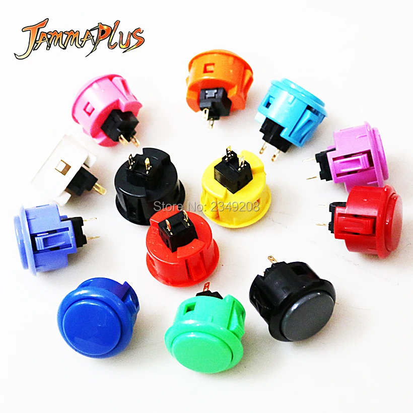 Высокое качество Япония OBSF-30 SANWA Кнопка MAME Jamma 30 мм аркадная для DIY игровой автомат