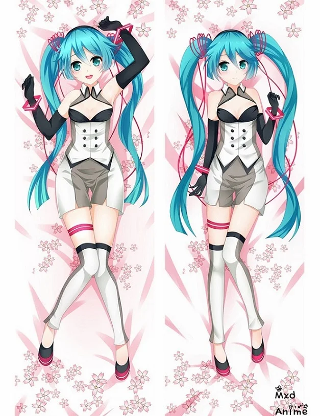 Vocaloid Hatsune Miku аниме наволочка на все тело, чехол, декоративная наволочка для тела Dakimakura, наволочки отаку