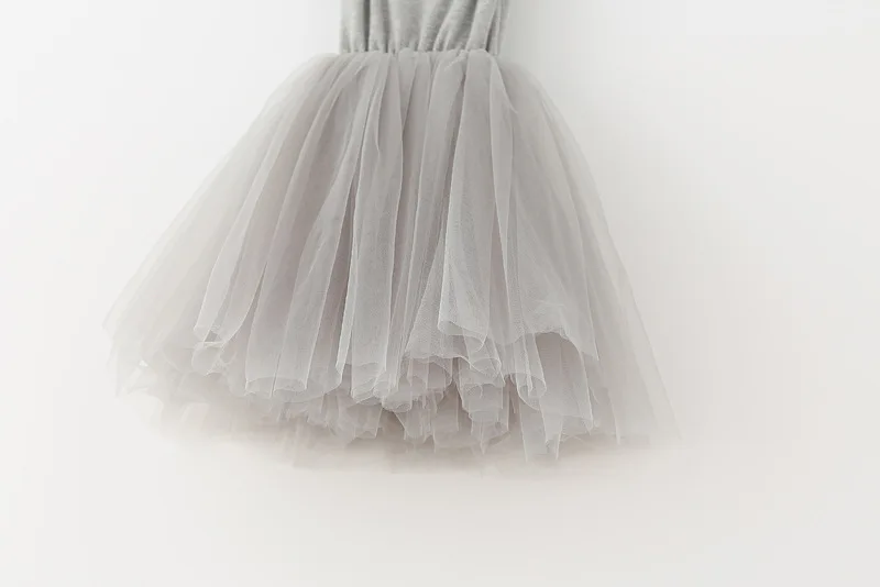 Однотонное летнее платье без бретелек одежда для маленьких девочек детское