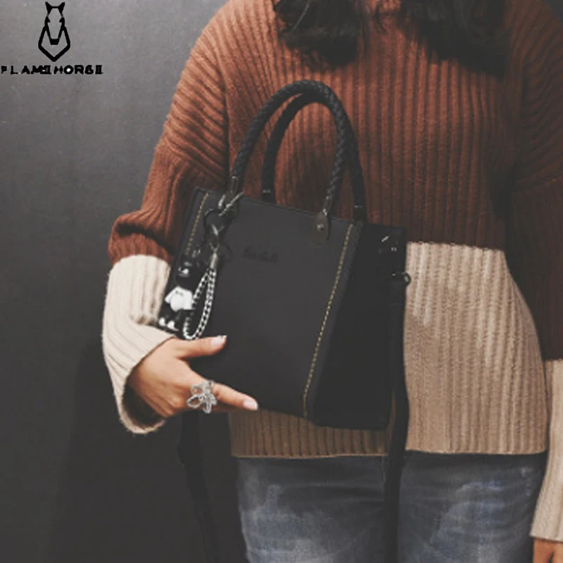 Лидер продаж Женская Повседневная Сумка тоут женская большая сумка через плечо