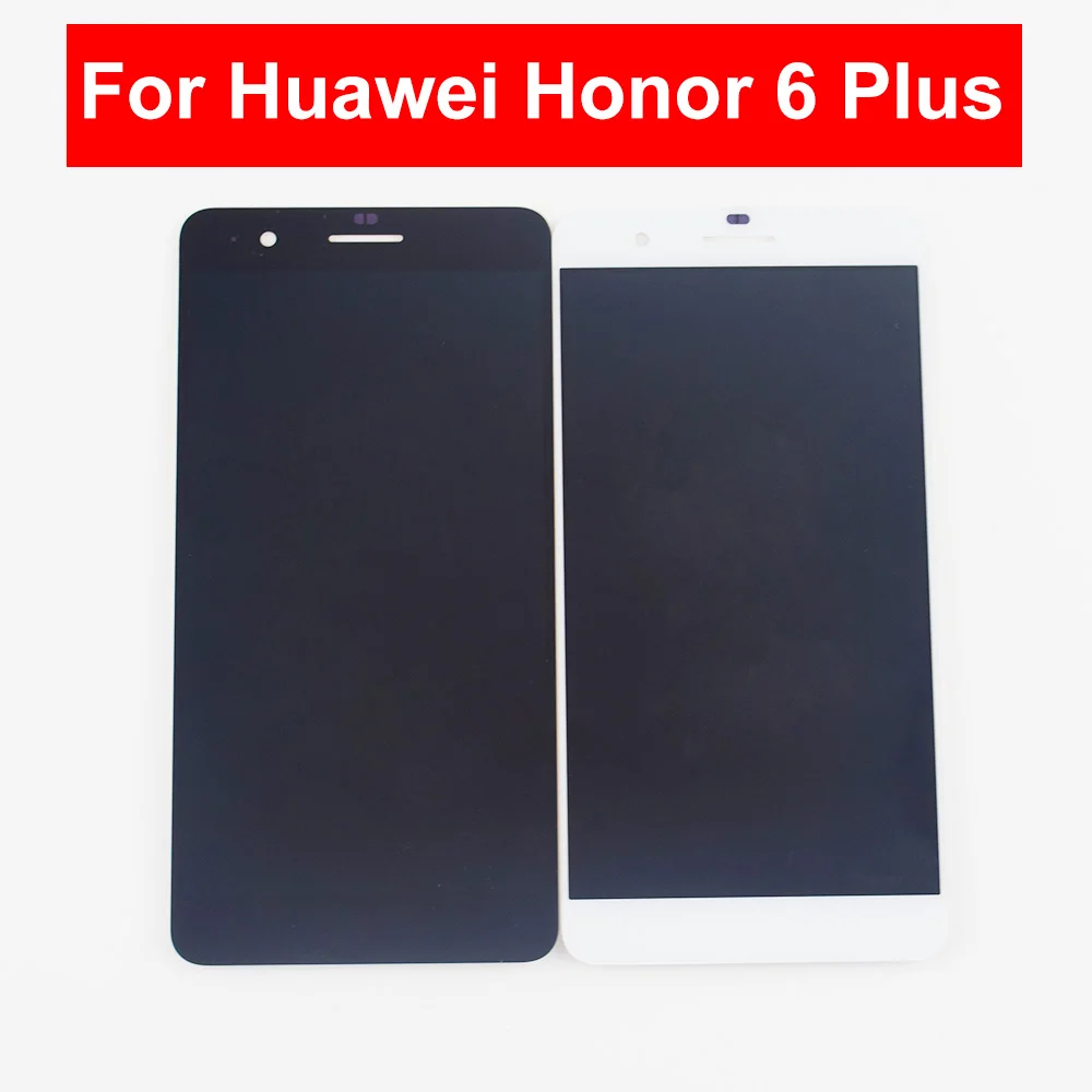 Для Huawei Honor 6 Plus ЖК экран дисплей панель сенсорный дигитайзер Датчик стеклянная
