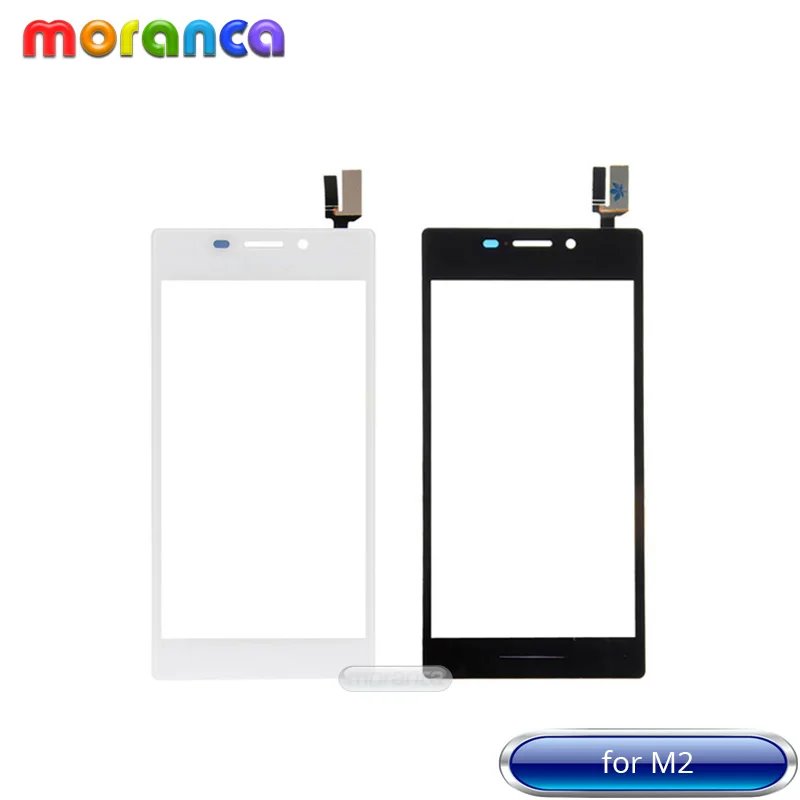 Сенсорный экран для sony M2 S50H D2303 D2305 Передняя стеклянная панель для sony Xperia M2 Aqua D2403 сенсорный экран дигитайзер+ 3M лента