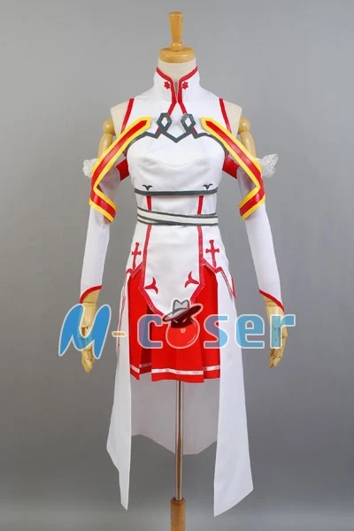 Женский костюм для косплея Asuna Yueki искусство меча из японского аниме|cosplay