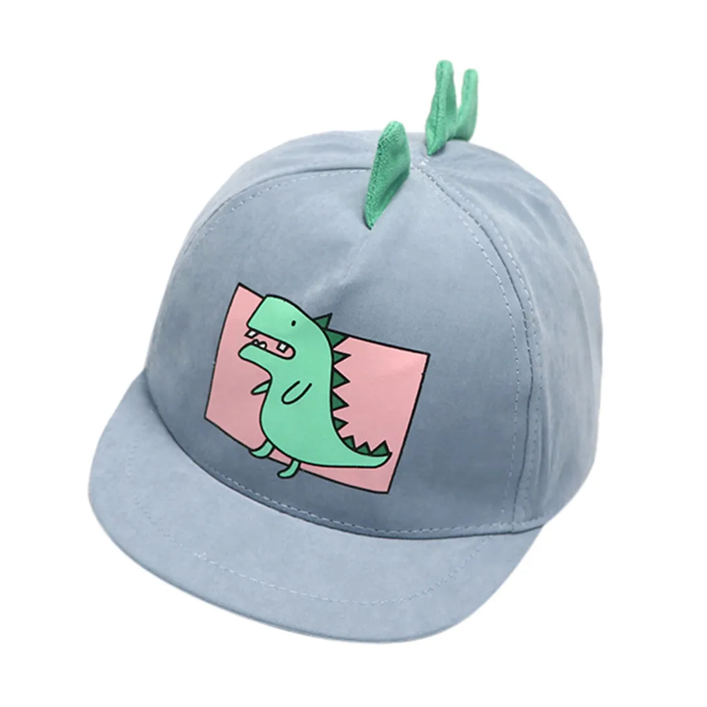 CHAMSGEND Baby Boy Hats Soft Cotton Dinosaur Sunhat Eaves Baseball Cap Sun Hat Beret MAY2 P35 | Детская одежда и обувь