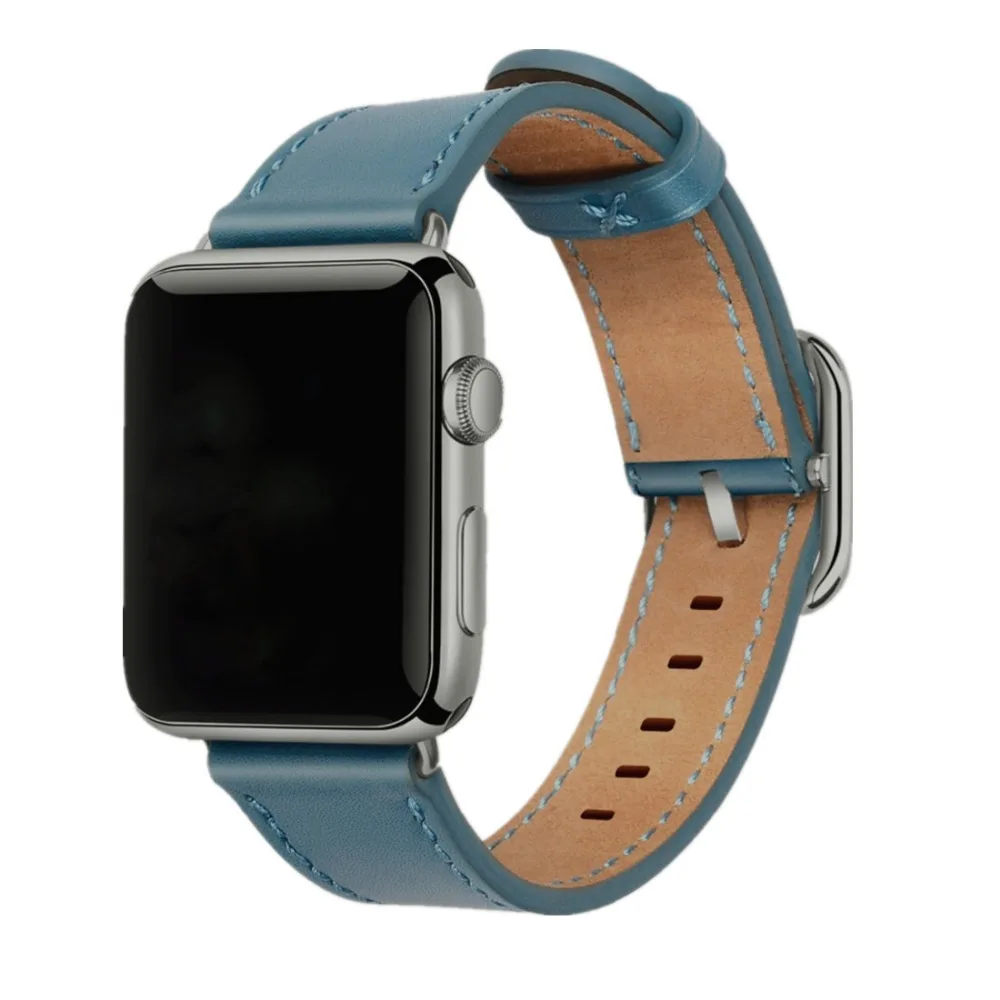 Кожа классический ремень с пряжкой для apple watch 4 группа 42 мм/44 мм iwatch серии 3 2 1