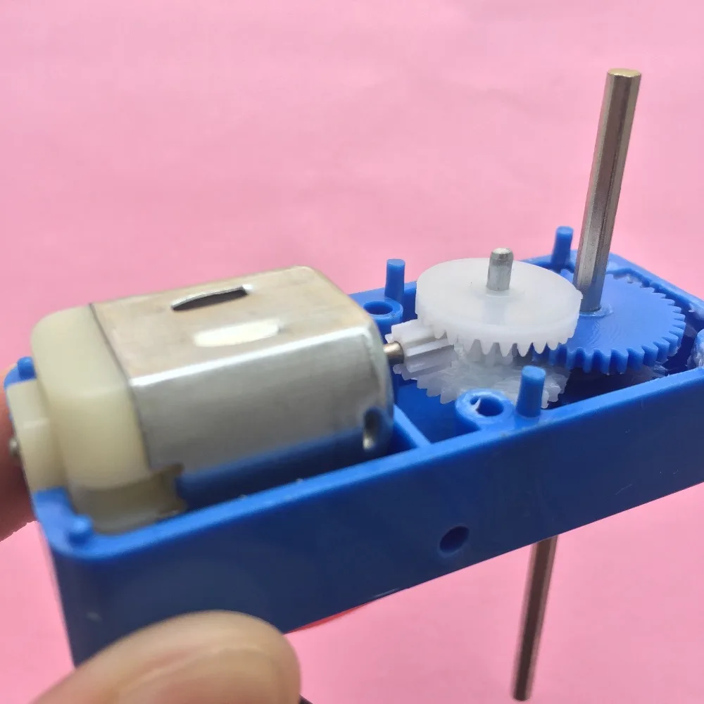 K210Y DC1.5-6V 1: 94 мини Электрический редуктор DC мотор-редуктор двухосный выход для DIY робот автомобиль двигатель игрушки запчасти