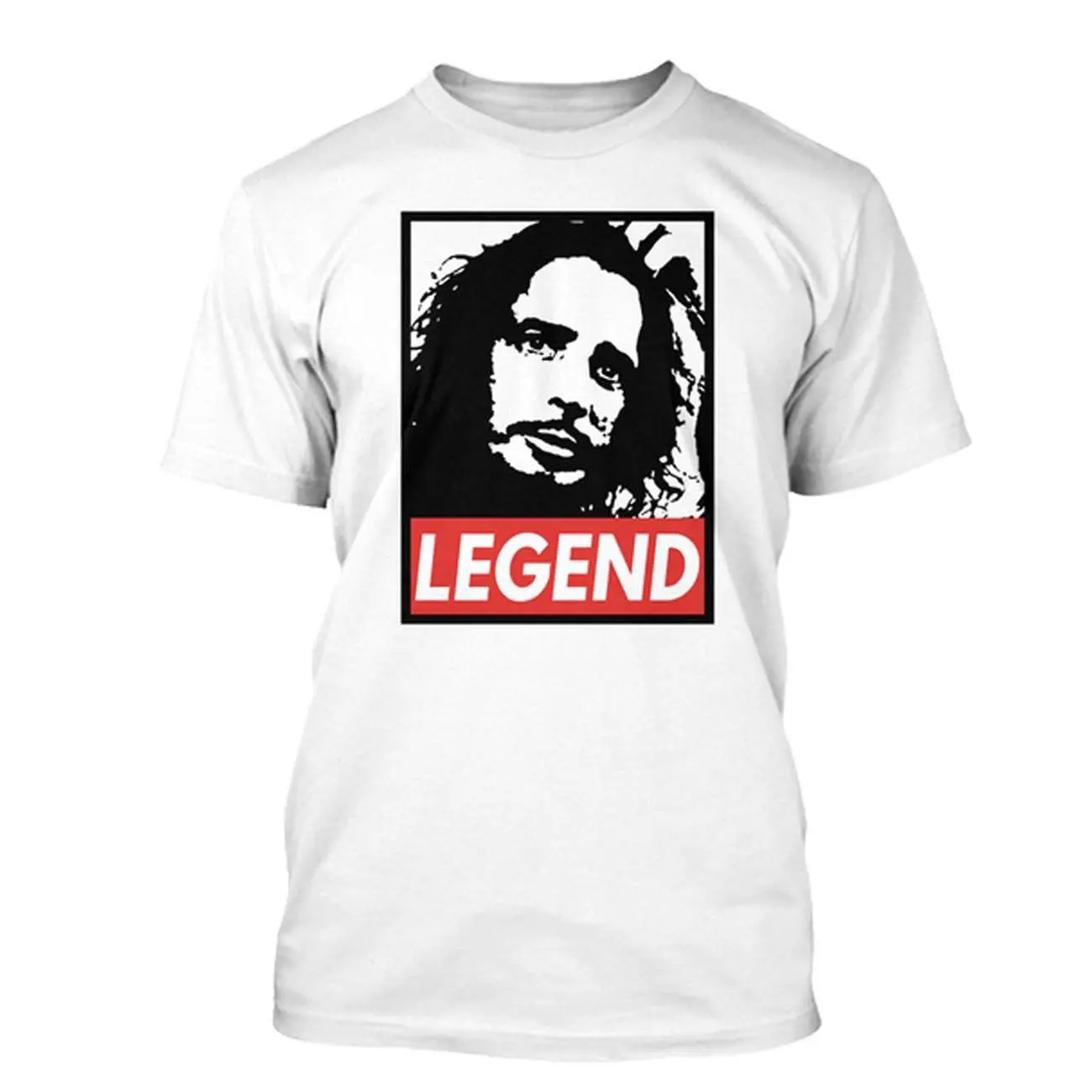 Футболка с надписью Chris Cornell LEGEND футболка Audioslave размеры от S до 3XL|Мужские футболки|