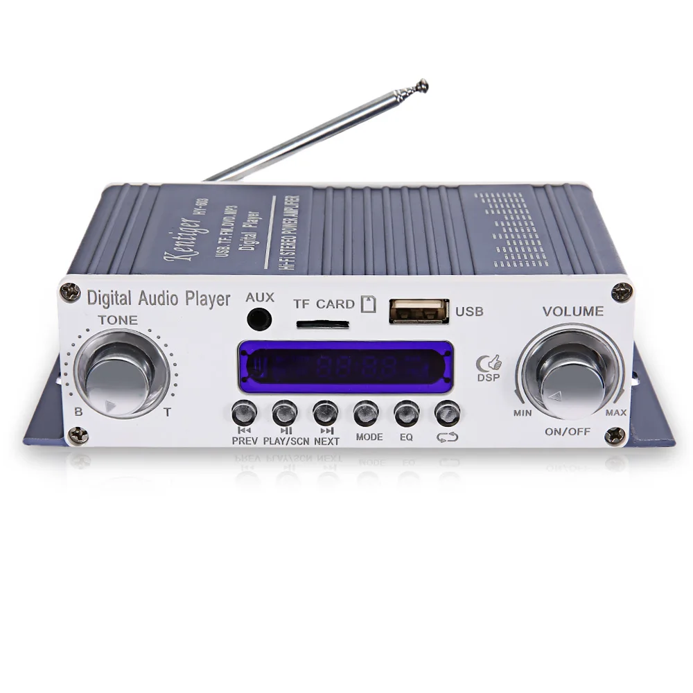 Kentiger HY 603 Hi Fi стерео Мощность цифровой аудио усилитель с ИК Управление FM MP3 USB