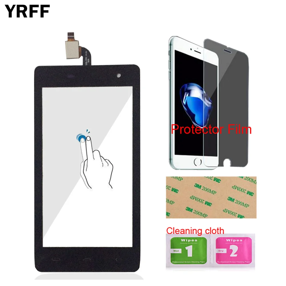 YRFF 4 7 ''мобильный телефон Переднее стекло для Homtom HT20 сенсорный экран Сенсорная
