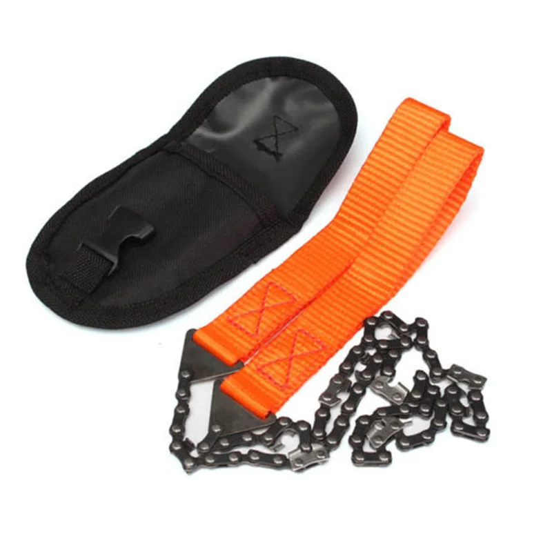 Аварийный для сада и дома ручная цепная пила с нейлоновая сумка На открытом