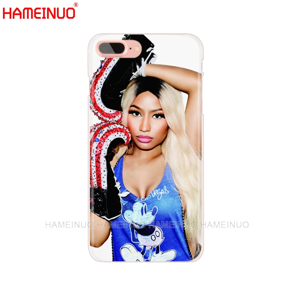 HAMEINUO черный nicki minaj Чехол для мобильного телефона iphone X 8 7 6 4 4s 5 5s SE 5c 6s plus|Бамперы| |