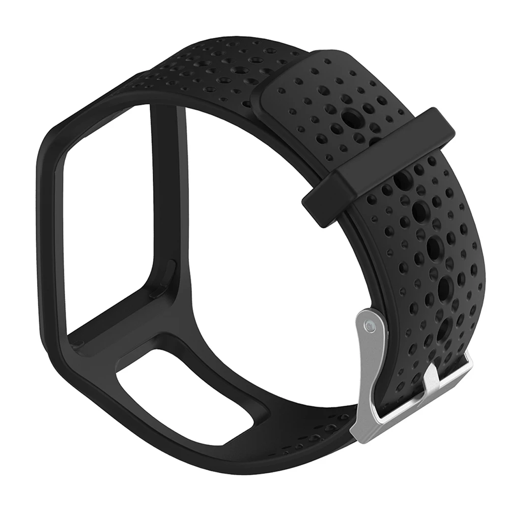 Мягкий силиконовый сменный ремешок для телефона браслета часов TomTom Runner Cradio 1 (1 я