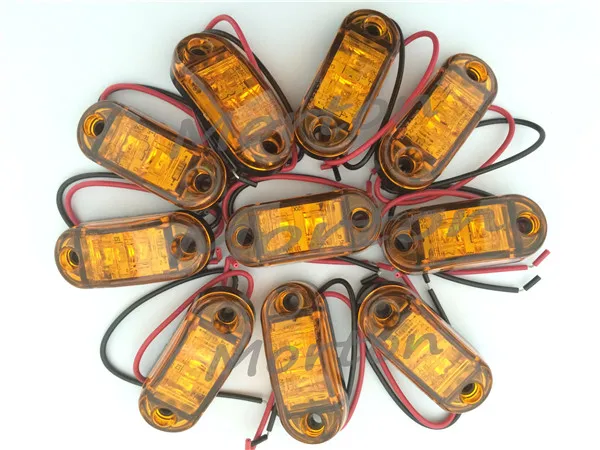 MT3130A - Yellow Truck Trailer Bus Car LED Side Maker Lamp | Автомобили и мотоциклы