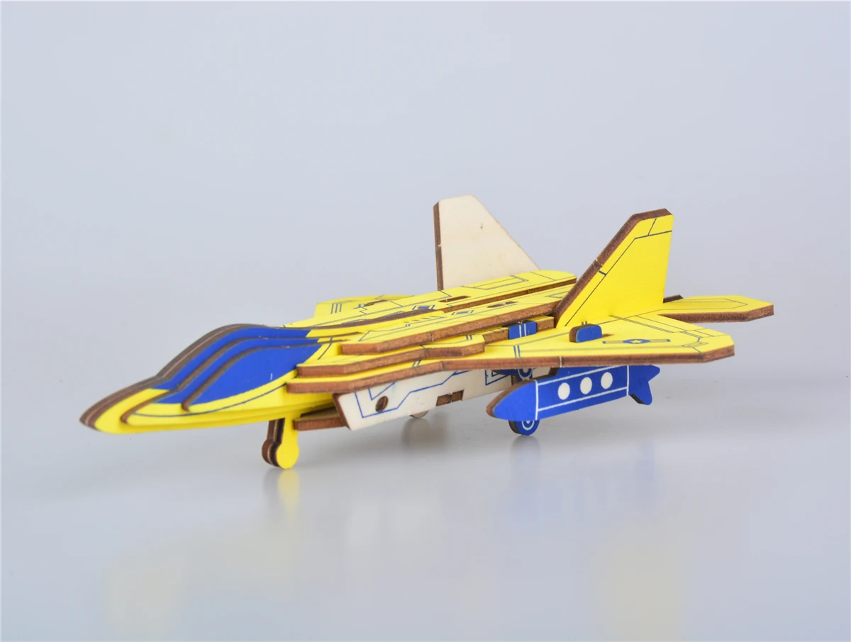 Лазерная резка новая сборка Сделай Сам обучающая игрушка 3D деревянная модель