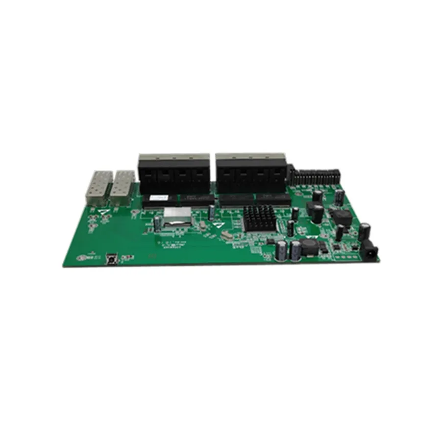 С VLAN GPON/EPON раствором поставщик 16 портов 10/100 м обратное питание POE коммутатор с 2