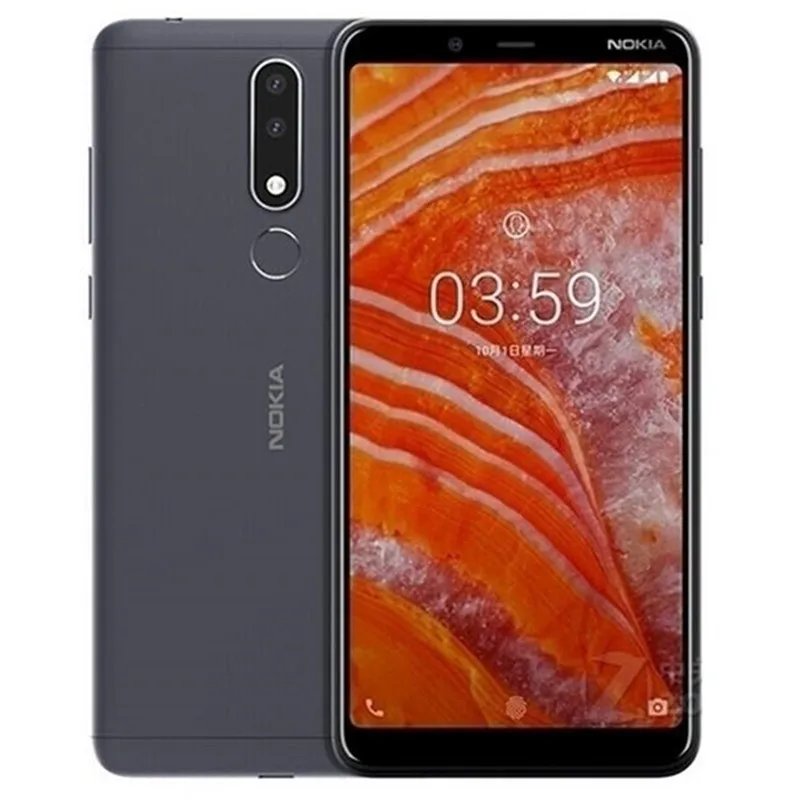 Nokia 3 1 Plus 4G 6 0 ''Android 8 MTK 6762 (Helio P22) Восьмиядерный 2 ГГц ГБ 32 13.0MP + 5.0MP отпечаток