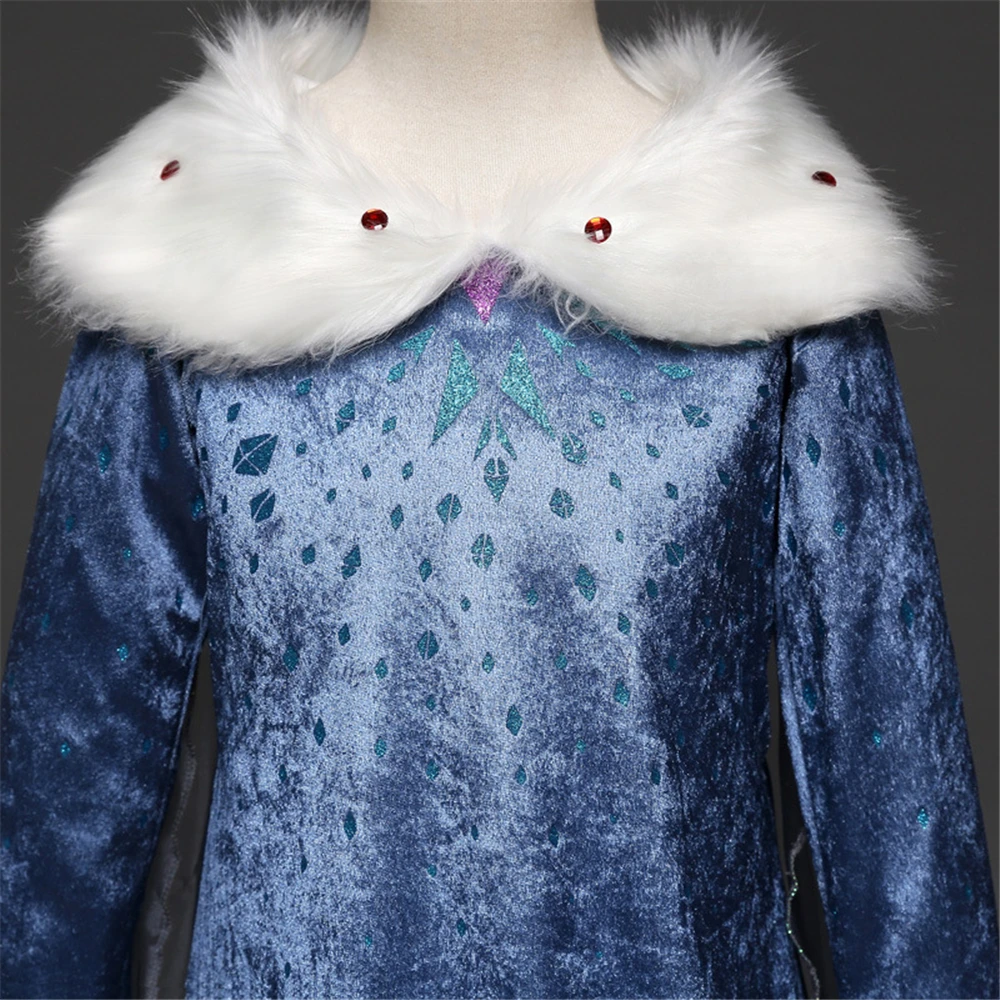 DISNEY FROZEN 2 SOPHIA WINTER PRINCESS ANNA ELSA CUTE GIRL PARTY CHRISTMAS HALLOWEEN COSTUMES CINDERELLA INFANTILS DRESSES | Детская
