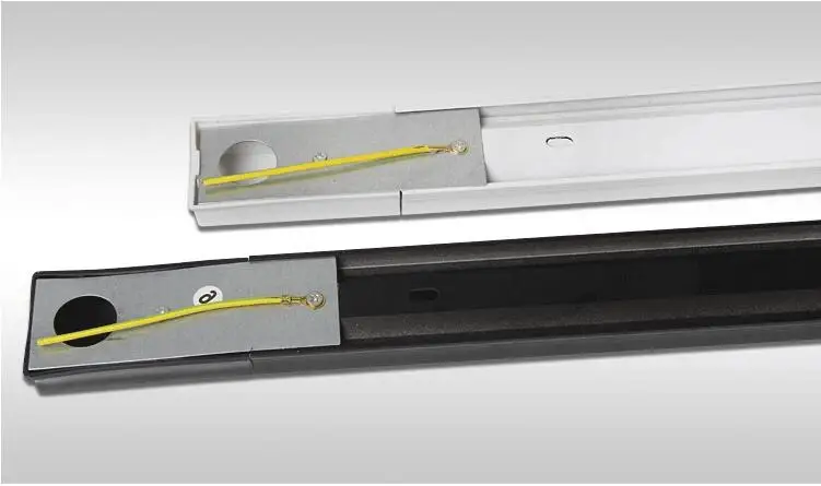(EICEO) 0.5m LED Track Light Rail Lighting Fixture For 2 wires light Lamp Free Shipping | Освещение