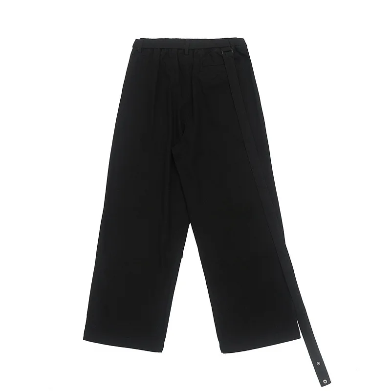 Мужские брюки карго мульти-карманы пояс хип-хоп негабаритный Harajuku Японская