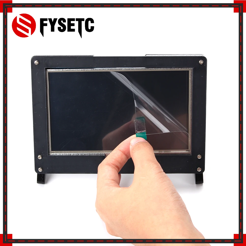 Черный Raspberry Pi 3 Model B 5 дюймов Raspberry Pi lcd акриловый кронштейн чехол фиксированный кронштейн для Raspberry Pi 3B