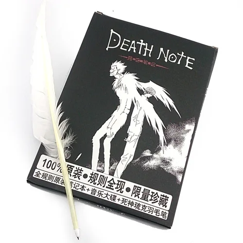 Блокнот смерти NOTE quill набор аниме мультфильм шляпа игрушки куклы фигурка