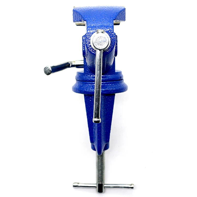 50 мм Вращающийся на 360 градусов мини стол тиски чугун универсальный пластиковый