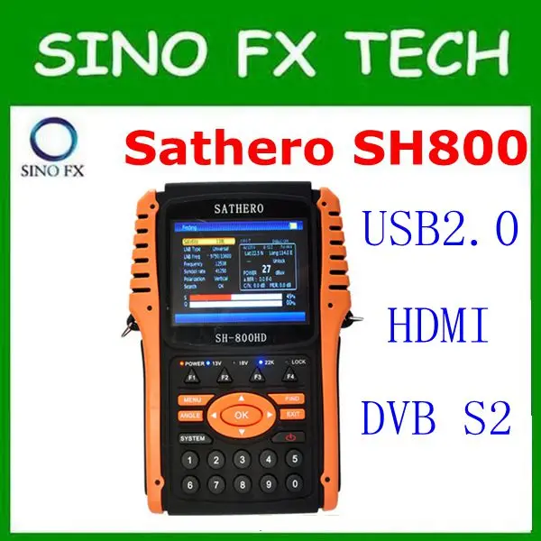 Оригинальный зеркальный цифровой спутниковый искатель Sathero HD выход с
