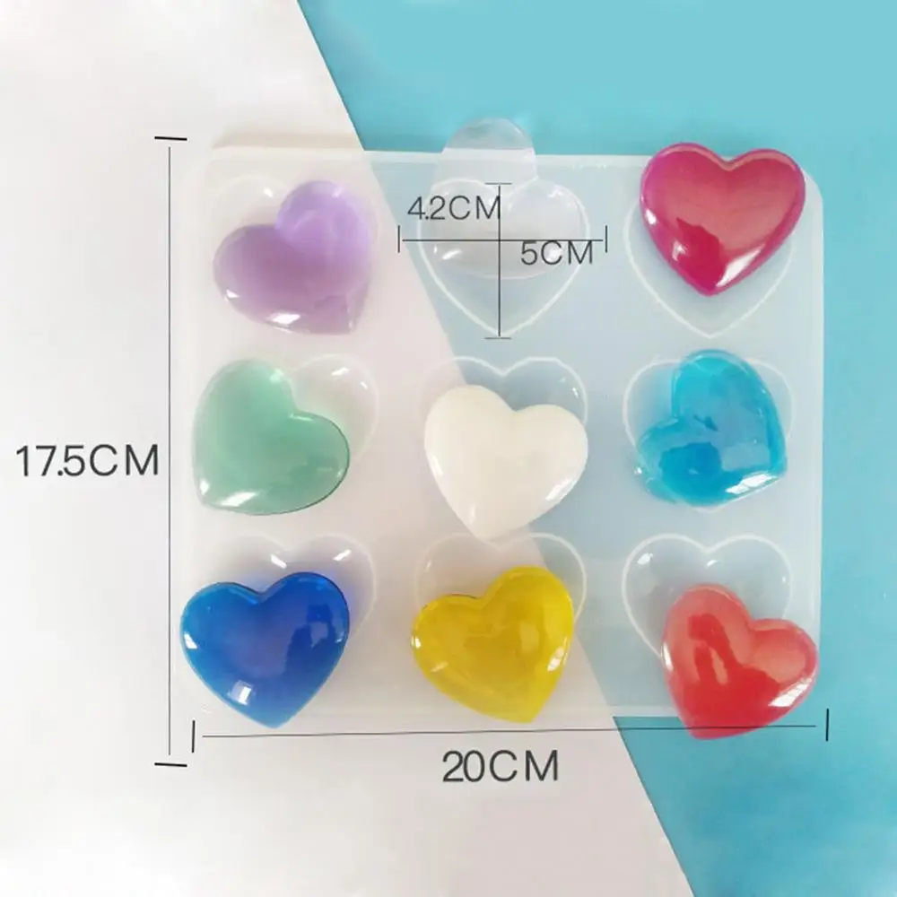 9 полостная прозрачная блестящая фотополимерная подвеска сделай сам в виде