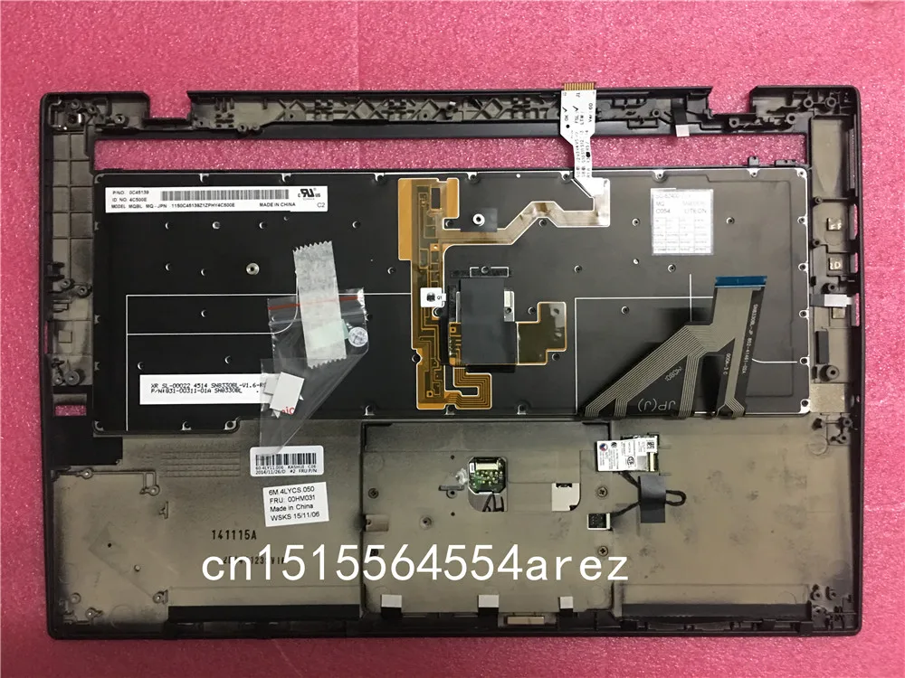Новый оригинальный чехол для ноутбука Lenovo ThinkPad X1 CARBON 2nd Gen Тип 20A7 20A8 Подставка рук