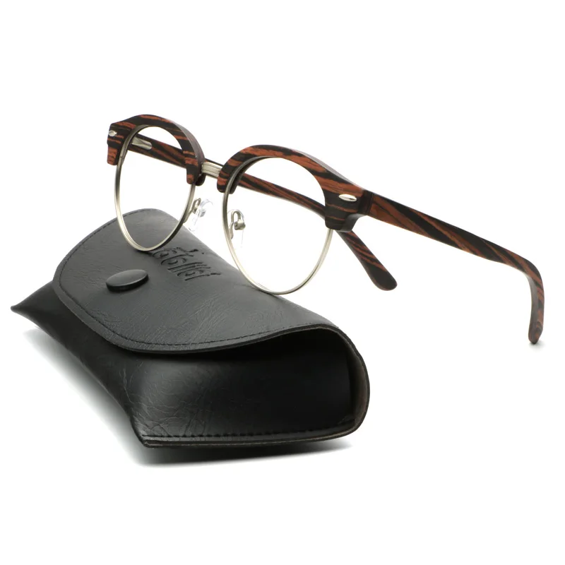 Солнцезащитные очки Ablibi оправа из натурального бамбука поляризационные