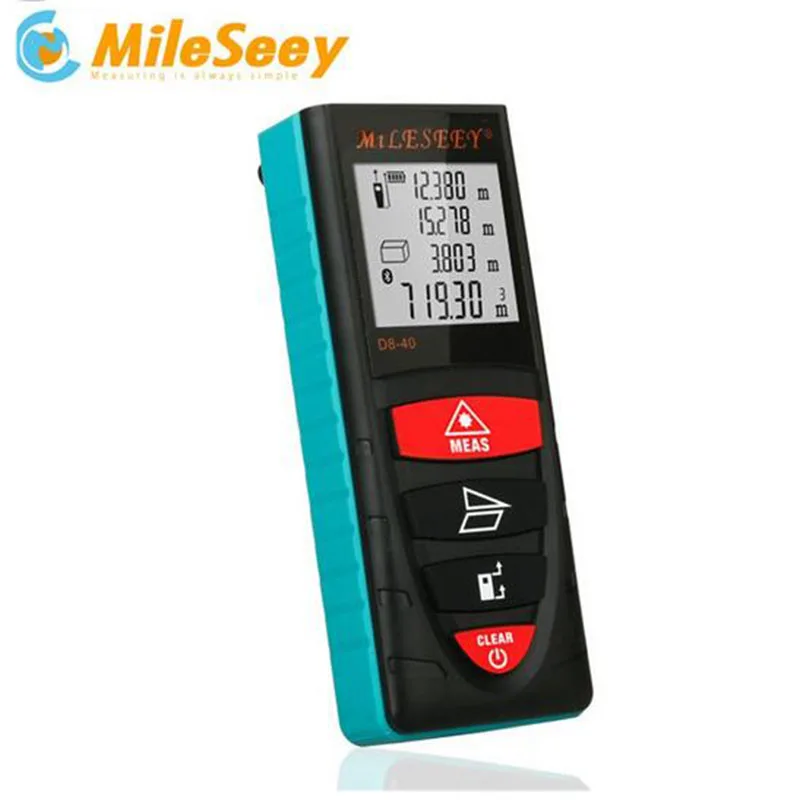 Лазерный дальномер Mileseey D8 Ручной цифровой измеритель расстояния уличный