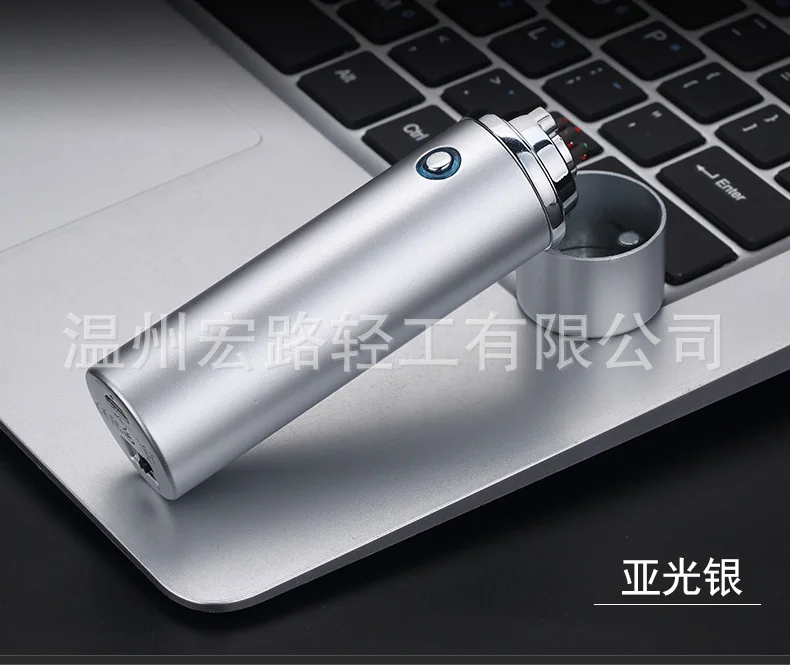 Новейший дизайн 6 Arc Зажигалка более мощная USB перезаряжаемая электрическая плазменная импульсные зажигалки для сигарет дыма табачная трубка