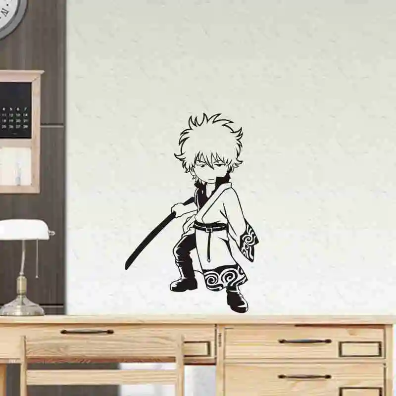 GINTAMA Gintoki стикер на стену аниме мультяшный автомобиль Наклейка Виниловые