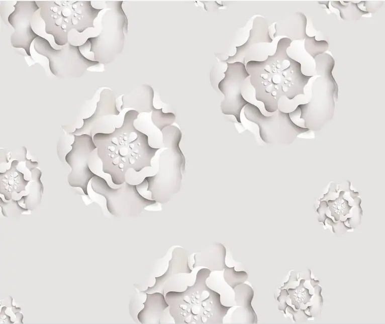 custom 3d ceiling photo wallpaper Jade carving rose on the bedroom stereoscopic murals | Обустройство дома