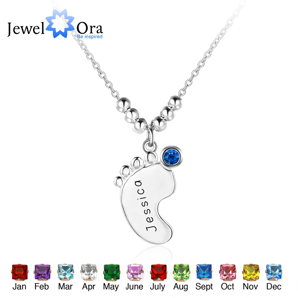 Ожерелье из стерлингового серебра 925 пробы с надписью маленькая стопа и сделай