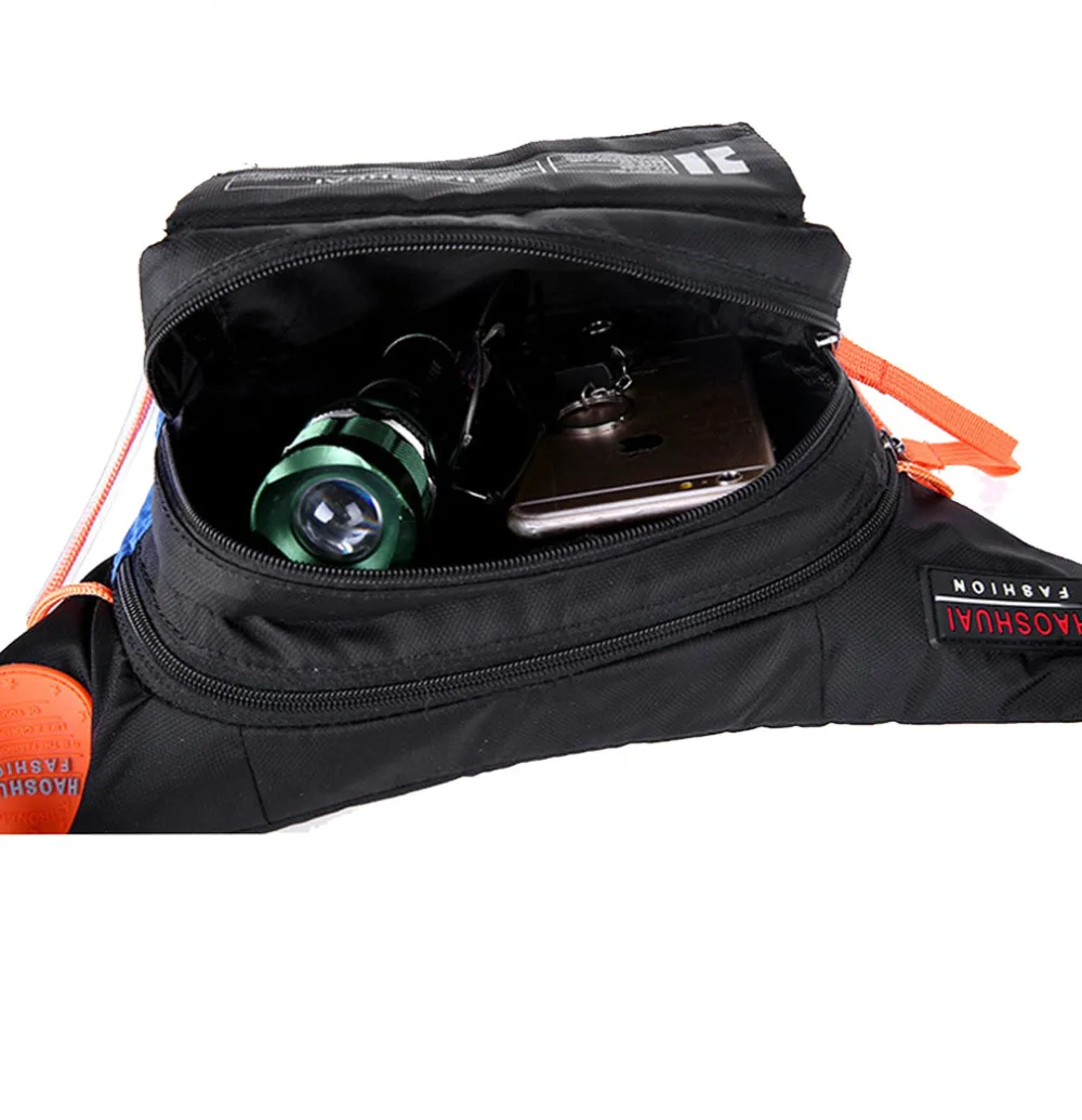 Водонепроницаемая нейлоновая нагрудная Сумка слинг для мужчин поясной кошелек