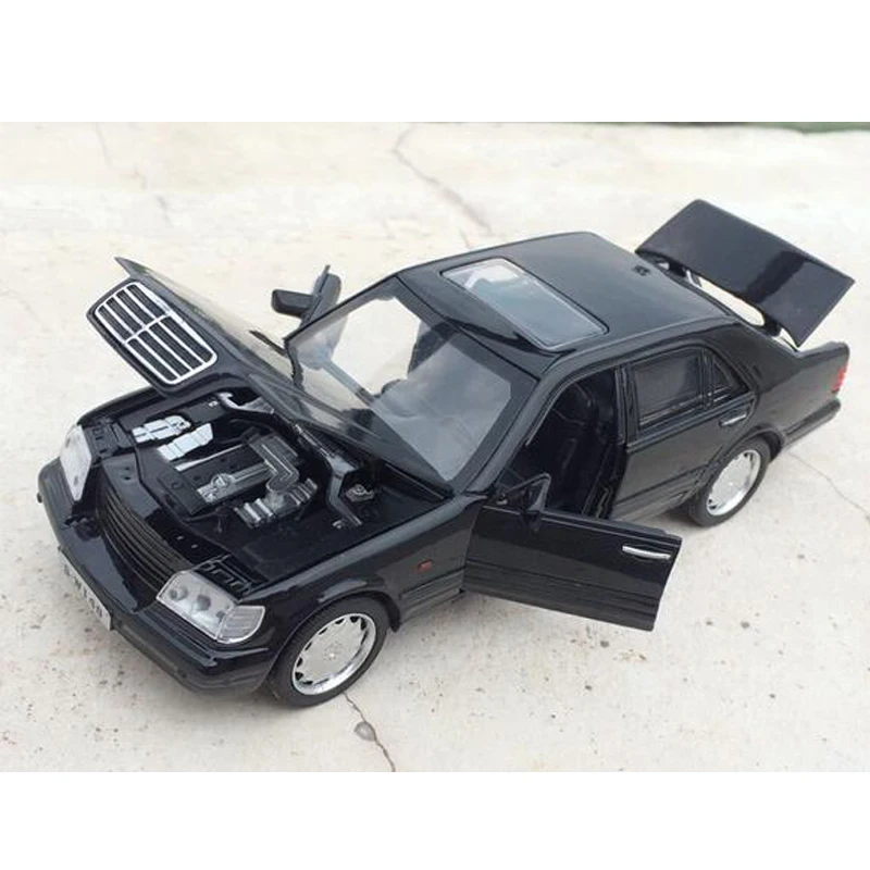 1:32 W140 S600 металлическая классическая модель автомобиля Игрушечная машина из