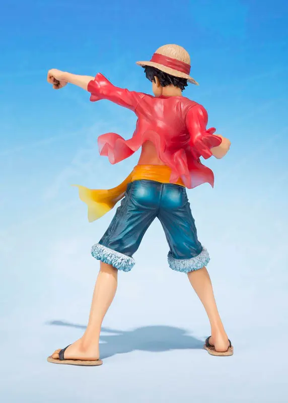 Оригинальный Bandai Tamashii Наций Figuarts ZERO One Piece Monkey D. Луффи-5-й юбилей издание-фигурка |