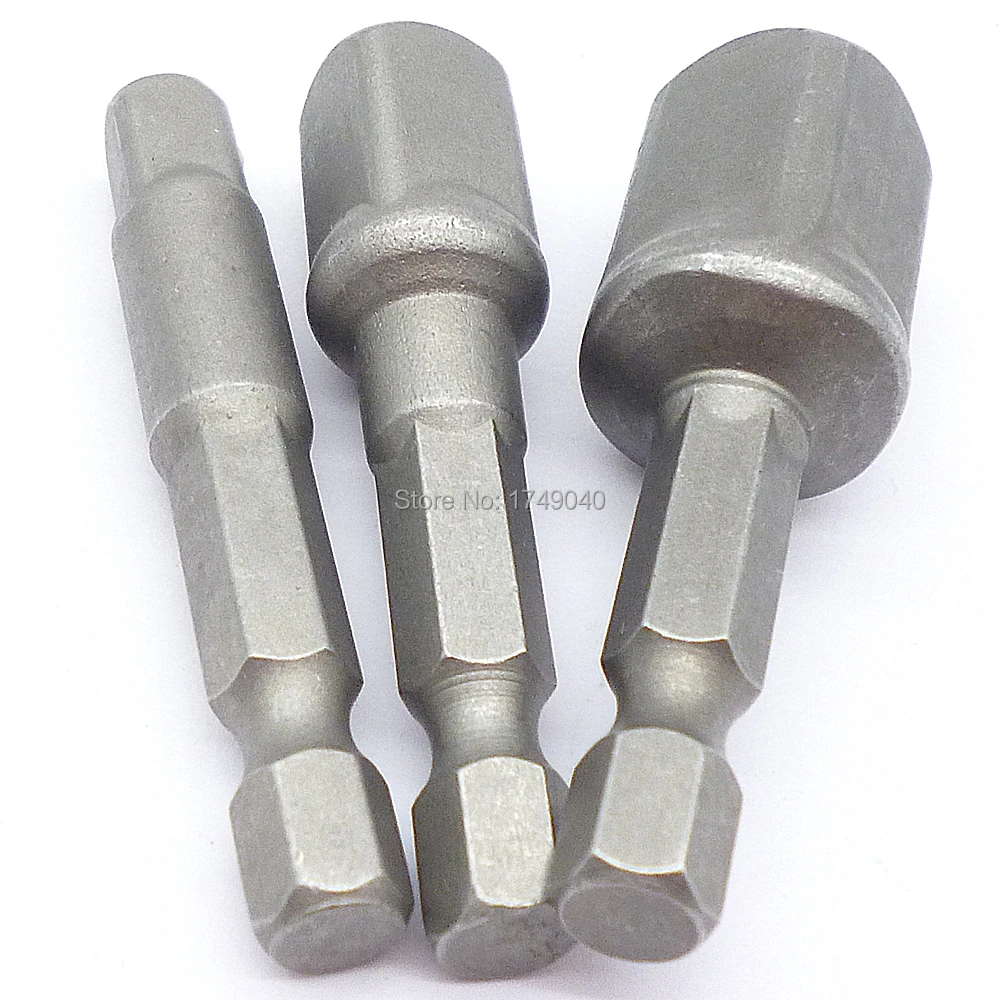 3 шт. набор адаптеров для розеток 1/4 &quotс шестигранным хвостовиком до 1/4&quot 3/8
