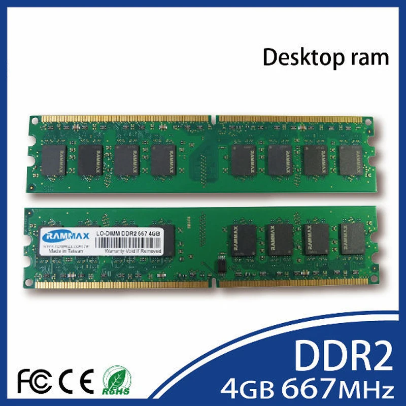 Память для настольного компьютера ОЗУ 1 ГБ 2 4 Гб DDR2 800 МГц Φ 240pin/CL6/1 8 v высокая