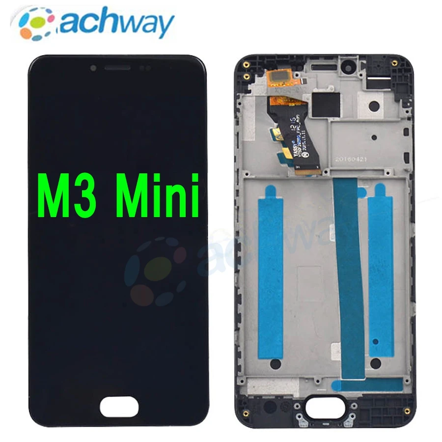 Meizu M3 lcd дисплей кодирующий преобразователь сенсорного экрана в сборе M688Q M688C M688M M688U MEIZU M3 mini lcd с заменой рамки